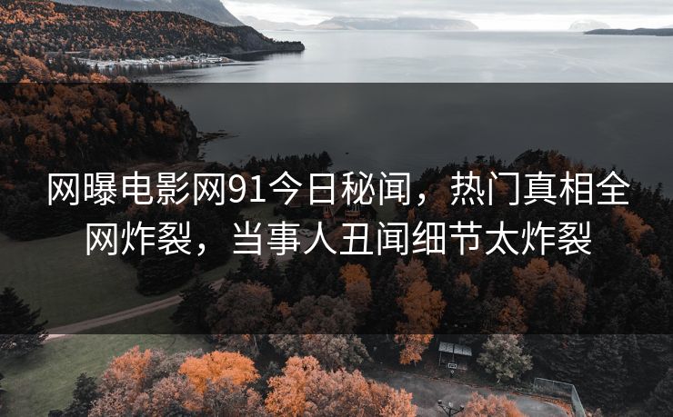 网曝电影网91今日秘闻，热门真相全网炸裂，当事人丑闻细节太炸裂
